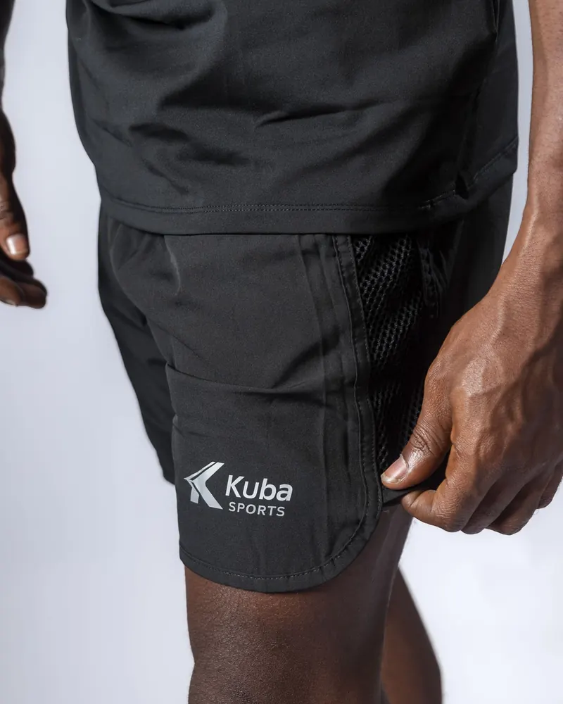 Flex Shorts with Stretch — Black
